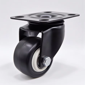 Premium PP 2-Zoll-Lenkrollen |   Geräuschlose 360°-Schwenkräder mit Kugellager, verschleißfest, langlebig, ohne Bremse, luxuriöse Möbel- und Verkaufswagen - Product Image 5