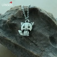 Collier pendentif renard miniature mignon pour femme, bijou délicat et tendance pour le quotidien, idéal comme cadeau