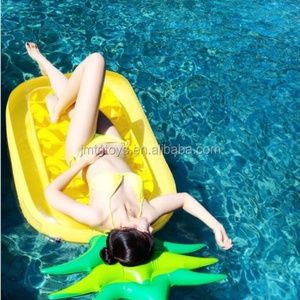 Flotador Inflable de Piña para Adultos de 180 cm, Colchoneta Flotante de Piña, Silla Flotante para Piscina, Juguete Inflable - Product Image 4
