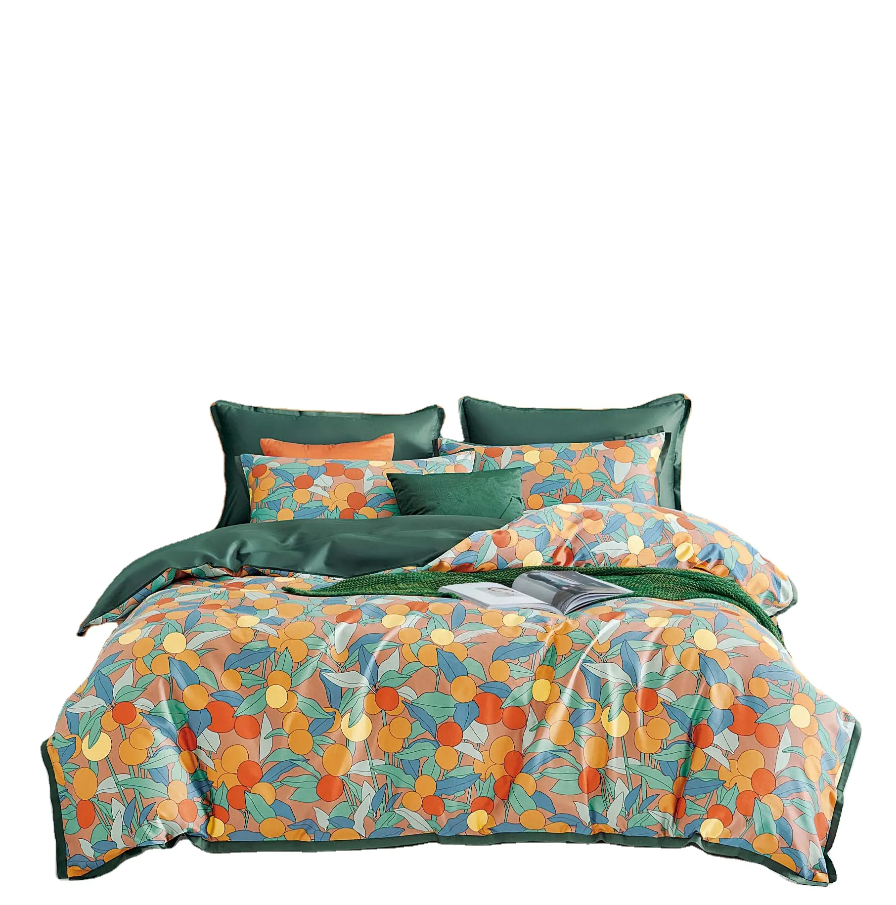 bed linen cotton Print Luxury cotton bedding set 100% cotton duvet cover set