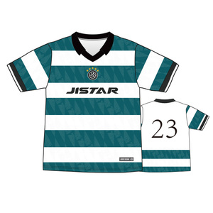 Logo personalizzato Vintage classico maglia da calcio da <span class=keywords><strong>uomo</strong></span> Streetwear t-shirt da calcio stile retrò <span class=keywords><strong>abbigliamento</strong></span> sportivo - Product Image 3