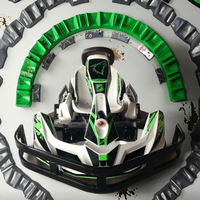 Kart de course électrique mini à batterie lithium pour adultes et enfants, frein à disque, vitesse maximale 25-60 km/h, usage extérieur, capacité de charge 300 kg, certifié CE