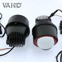 Kit de rétrofit de phare LED BILED FOGLIGHT Angel Eye/Halo Ring, nouveau H4 60W 12V, ajustement universel