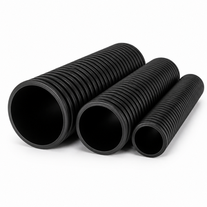 Tubería Corrugada <span class=keywords><strong>de</strong></span> Doble Pared <span class=keywords><strong>de</strong></span> HDPE <span class=keywords><strong>de</strong></span> Gran Diámetro con Certificación ISO 9969 CE, Marca Privada SN8 SN16, para Venta al por Mayor <span class=keywords><strong>de</strong></span> Tuberías <span class=keywords><strong>de</strong></span> Plástico - Product Image 2