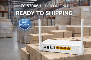 ONT con Chip HiSilicon XG-PON ZC-530X6H, Ethernet 2.5G, 3GE, 2USB, WiFi6 Easy Mesh, Módem FTTH 10G - Product Image 5