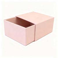 Boîte cadeau de parfum de luxe avec logo personnalisé, en carton rigide recyclable, forme personnalisée, doublure de type liner, estampage à chaud quadricolore, laminage mat