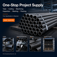 Tuyau rond en acier au carbone ERW ASTM A53 Grade B Vente en gros Directement de l'usine Emballage pour l'exportation