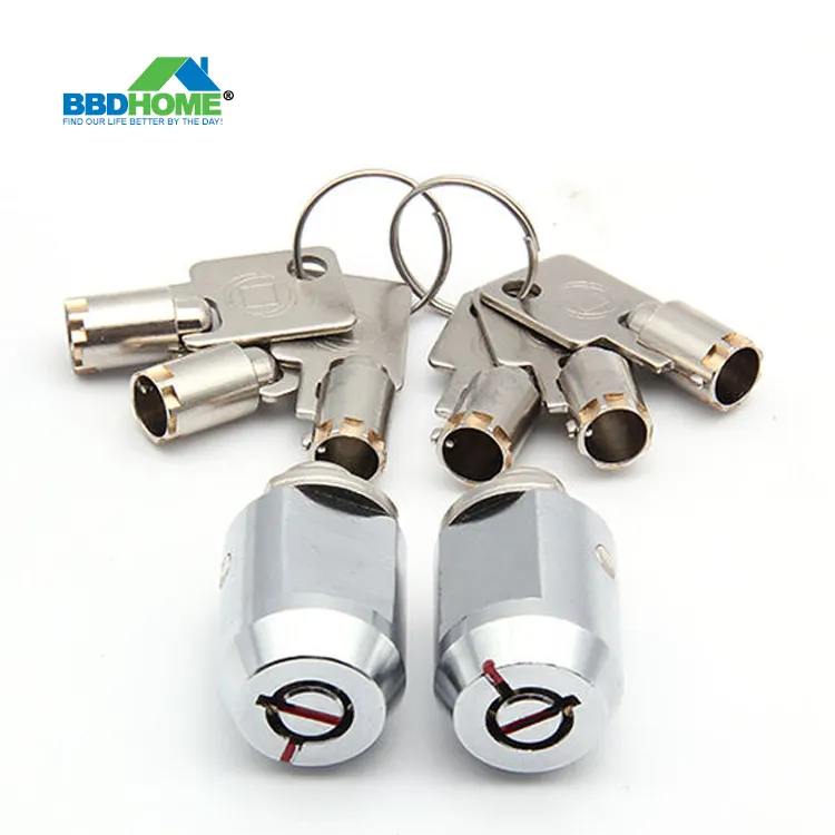 BBDHOME אחסון יחידה צילינדר מנעול-Twin Pack - 2 מנעולי רגש כאחד-עצמי אחסון הלבשה לוקח דגימות דלת צילינדר מנעול