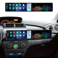Radio Mobil Multimedia Baoshang Dual 12.3'' Qualcomm Layar Sentuh Android15 untuk Toyota BB/Subaru Dex 2006-2016 Navigasi GPS