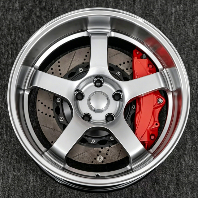 Hot Selling Deep Dish 5 Spoke Chrome Flow Formed 5x114.3 Alloy Wheels 15 16 17 Inch Cast Wheels 18 19 Inch for BMW Nissan Honda