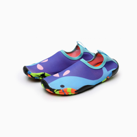 Chaussures d'extérieur d'été en gros, motif dessin animé, respirantes et antidérapantes, chaussettes de plage, chaussettes d'intérieur pieds nus, chaussures souples