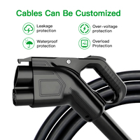 Connecteur de charge rapide pour véhicules électriques Isigma IP67 250A 750V DC, prise de chargeur EV CCS1 pour véhicules électriques standard CCS1, neuf