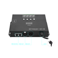 Contrôleur de pixels LED RBLDG H806SA 8 ports Artnet DMX vers SPI TTL, prend en charge la carte SD, console DMX512, charge maximale 150W, télécommande 15m