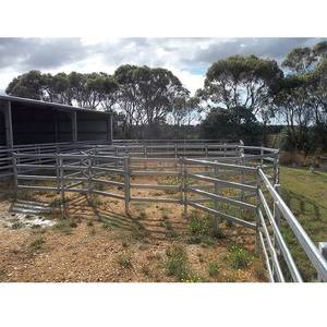 खेत बाड़ लगाने के लिए नए 5 फीट कॉर्राल पैनलों को कवर करने के लिए नए 5 फीट कॉर्राल पैनलों की शैली गर्म डुबकी गैल्वेनाइज्ड फ्रेम थोक पैक - Product Image 4