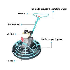 Allanadora de Concreto Honda de 36 Pulgadas con Motor, Herramienta para Pulir, Disponible para la Venta - Product Image 3