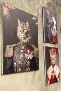 Elegante stile reale personalizzato stile rinascimentale ispirato dipinti su tela ritratto e arti murali decorazioni per la casa foto personalizzate arte della parete - Product Image 2