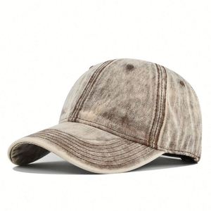 Casquettes de baseball brodées ajustables en coton lavé à 6 panneaux pour sports de plein air, de haute qualité, cadeau promotionnel - Product Image 3