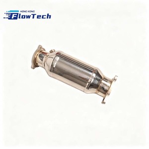 ท่อลง FlowTech คุณภาพสูง SS304 พร้อมผิวขัดเงา สำหรับ Audi A4 A5 Q5 B9 2.0T ปี 2017-2024 - Product Image 1