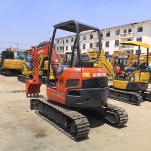 Used U30 Hydraulic Crawler Mini Excavator 3ton 2ton <b>Small</b> Digger High Efficient Compact Excavator U20 U35 Kx163 - Product Image 4