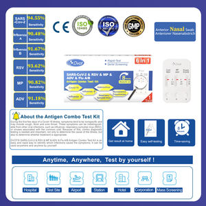 Kit de Prueba Combinada 6 en <span class=keywords><strong>1</strong></span> de Alta Precisión y Ecológico para VIH/VHC/HBsAg/Sífilis, Resultados en 15 Minutos para Uso Doméstico/Médico/Comercial - Product Image 4