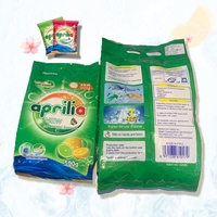 Vente en gros d'échantillon gratuit de lessive en poudre domestique 500g 1kg de détergent en poudre liquide avec parfumé