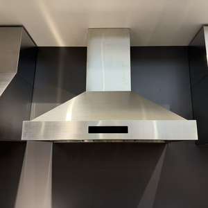 Hotte murale de 36 pouces, 1000 m³/h, commande par écran tactile, filtre à déflecteur, corps en acier inoxydable, moteur silencieux simple - Product Image 6