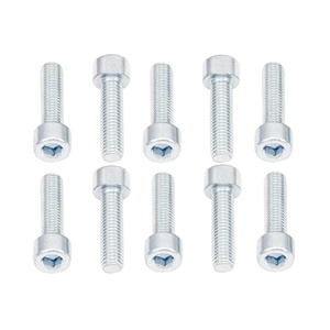 <span class=keywords><strong>Vis</strong></span> à tête hexagonale <span class=keywords><strong>BTR</strong></span> M6X1X25mm, lot de 10, pour applications de couvercle de cylindre et d'alternateur M500 M700 - Product Image 1