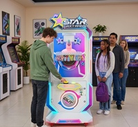 Pince à attraper les jouets en peluche à monnayeur, populaire, à succès, rentable, facile à utiliser, pour stand de fête foraine