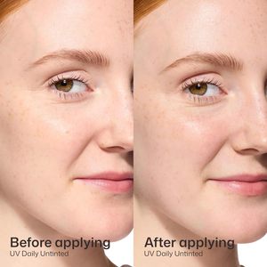Crème solaire visage quotidienne UV avec oxyde de zinc transparent et acide hyaluronique, hydrate et protège, idéale pour les peaux sèches et mixtes - Product Image 4