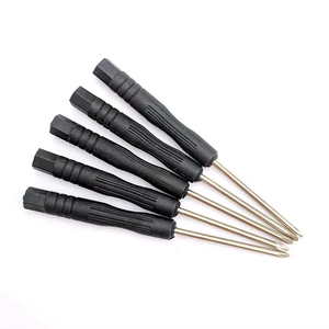 Thép + nhựa 3mm chéo vít điều khiển 2.5mm rãnh vít điều khiển, Đầu phẳng 2.5mm tua vít cho sửa chữa đồng hồ - Product Image 5