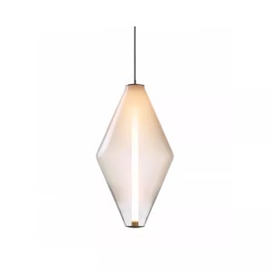 Lámpara Colgante de Cristal Minimalista Bomma Buoy de Czech, Estilo Nórdico Moderno de Lujo para Comedor, Dormitorio, Bar, Alimentación CA, Tamaño Mediano - Product Image 4