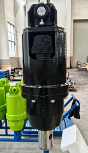 Tarière hydraulique pour excavatrice de 2,5 à 4,5 tonnes, couple élevé 3614 Nm, diamètre de forage 100-900 mm, certifiée ISO9001, mini-pelleuse - Product Image 3