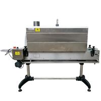 Machine d'emballage sous film rétractable pour bouteilles d'eau en plastique de 5 gallons avec scellage automatique à la vapeur