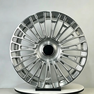 Neumáticos Nuevos para Automóviles de Pasajeros, Ruedas de Aleación de Aluminio Forjado de Alto Rendimiento de 22 Pulgadas, 30 mm ET, Acabado Gris Metálico Multirradio, Marca OEM 8 - Product Image 3