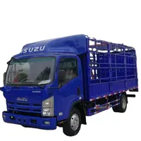 4X2 ISU-ZU אור גדר מטען משאית Stake רכב למכירה