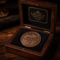 Pièce de monnaie commémorative de la fondation des États-Unis 1776-2026 pour les commandes en lots personnalisées et les promotions sur le thème du patrimoine