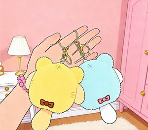 All'ingrosso portachiavi in <span class=keywords><strong>peluche</strong></span> simpatico giocattolo morbido <span class=keywords><strong>peluche</strong></span> dei <span class=keywords><strong>cartoni</strong></span> <span class=keywords><strong>animati</strong></span> <span class=keywords><strong>peluche</strong></span> portachiavi promozionali - Product Image 3