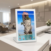 Tablette tactile de 10,1 pouces en forme de L pour la collecte de commentaires clients, affichage publicitaire, borne de commande, signalisation numérique Android