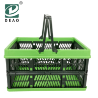 Panier de rangement pliable et pliable en plastique écologique pour produits Offre Spéciale Globe