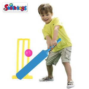 Jouet de batte de cricket miniature en plastique pour enfants pour les jeux en intérieur et en extérieur - Product Image 2