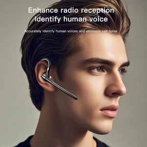 Auriculares Inalámbricos con Cancelación de Ruido de Fábrica, Adaptador de Modos, Conexión BT, Yyk-526, Auriculares Empresariales con Gancho para la Oreja, Manos Libres - Product Image 2