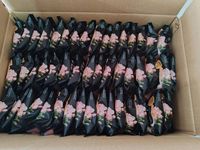Savon en barre parfumé aux fleurs, doux pour la peau, vente directe d'usine, couleur rose, savon solide pour les mains