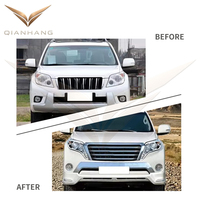 Kit de conversion d'usine pour Toyota Land Cruiser Prado 150 modèle 2016, pour modèles 2010-2015, ensemble complet de mise à niveau de la calandre et du pare-chocs extérieur
