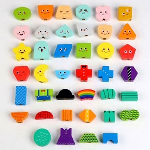 Jeu de blocs de tri et d'empilage tout-en-un pour développer la motricité fine des filles et des garçons de 2, 3 et 4 ans - Product Image 6