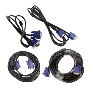 1.5m 3M 5m b10m VGA 15 pin nam nam cáp mở rộng tinh khiết đồng dẫn PVC cho PC máy tính xách tay Máy chiếu HDTV Màn hình 3 + 2 phiên bản - Product Image 6