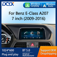 Radio Inteligente con Sistema Linux para Automóvil, para Mercedes Benz Clase E C207 W207 A207 NTG 4.0 4.5 5.0 2 Puertas, Autoradio, Pantalla Principal, Unidad Principal