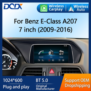 Radio Inteligente con Sistema Linux para Automóvil, para Mercedes Benz Clase E C207 W207 A207 NTG 4.0 4.5 5.0 2 Puertas, Autoradio, Pantalla Principal, Unidad Principal - Product Image 1