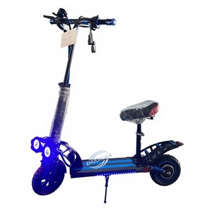 Scooter Eléctrico Todoterreno con Llantas de 11 Pulgadas para Exteriores, Frenos de Disco Dobles, Luces LED, Motor de 1200W para Adultos - Product Image 1