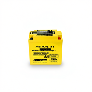 Batería Motobatt MB9U 12V 11Ah AGM para Motocicleta, ATV y Moto de Nieve - Product Image 3