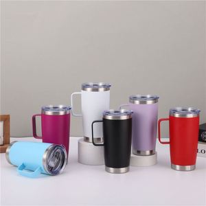 20Oz Food Grade 304 Stainless Steel Travel Tumbler With Sliding Lid Travel Mugs Drop <b>Shipping</b> Available ASM26 - Product Image 3